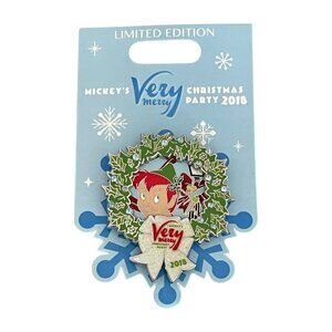 Disney Parks Mickey’s Very Merry Christmas Party 2018 Peter Pan Tinker Bell Pin